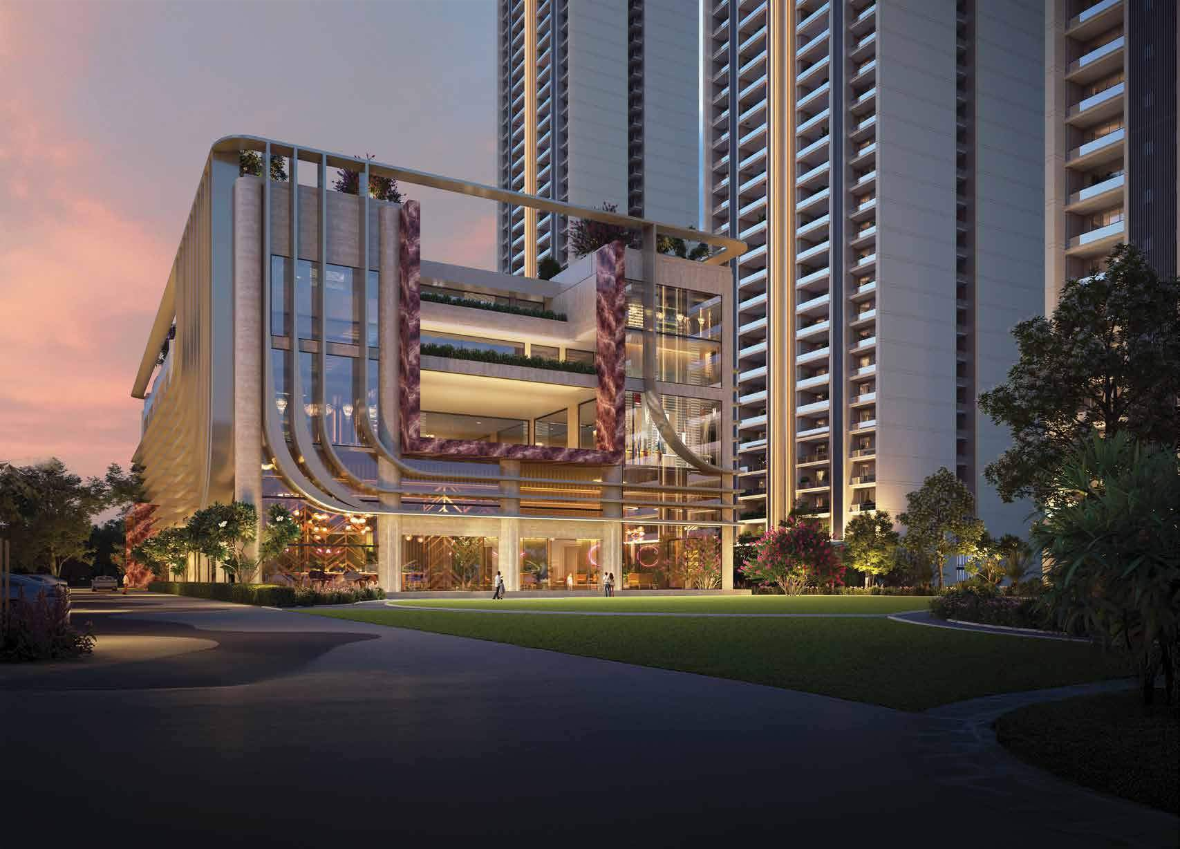 Suncity's Monarch Residences — 3 & 4 BHK Apartments